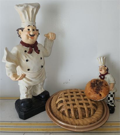 Chef Figurines Lot