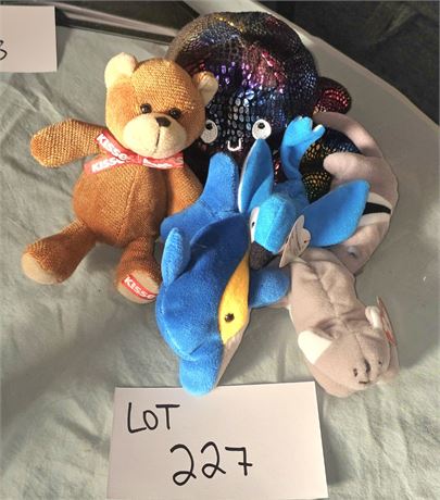 Mixed Stuffed Animals - TY & More