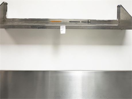 Commercial-Grade Stainless Steel Wall Shelf