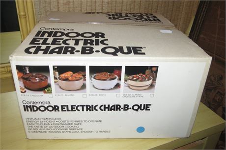 Contempra Indoor Electric Char-B-Que