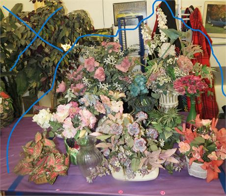 Artificial Flower Arrangements