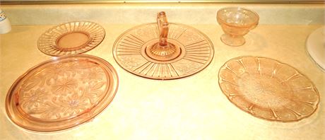 Pink Depression Glass