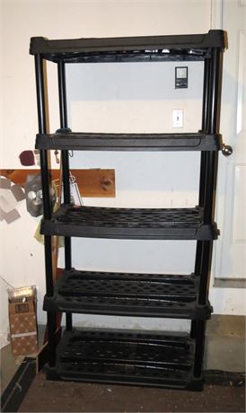 Plastic Storage Shelf