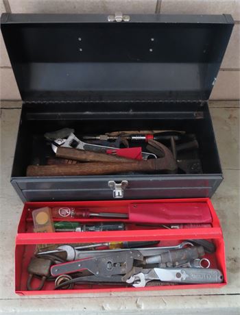 Simmon Tool Box With Tools