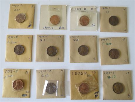 Assorted Pennies