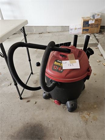 Heavy Duty Shop Vac 4.5hp 12 Gallon