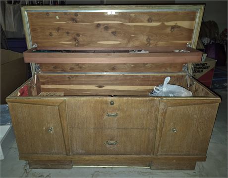 Cedar Chest & Contents