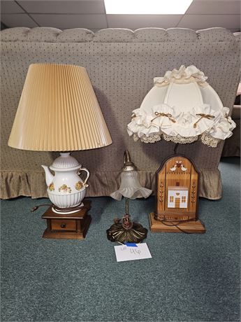 Mixed Table Lamp Lot