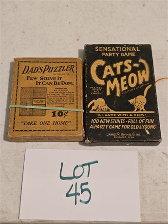 Cats-Meow Game & Match Your Wits