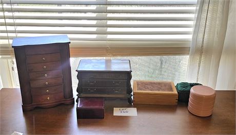 Mixed Jewelry Boxes & Storage