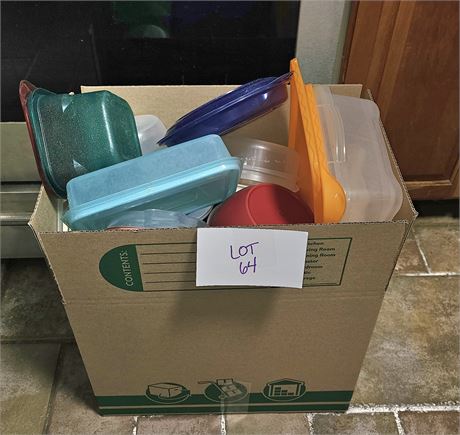 Mixed Plasticware Storage