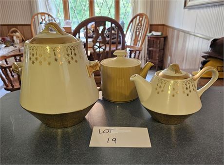 Hall Flare-ware Teapot & Cookie Jar & More