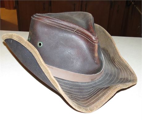 Outback Leather Hat