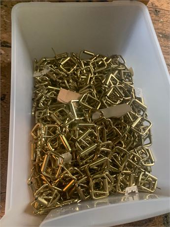 Brass Finish Roller Pin Belt Buckle Lot For Leather Crafting/Belt Making