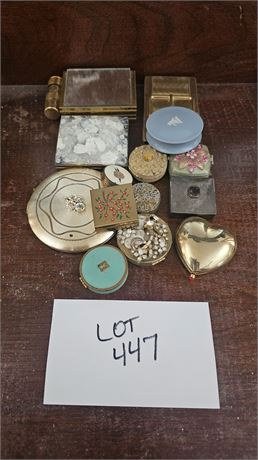 Ladies Mixed Compacts, Pill & Powder