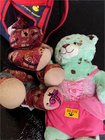 Build-A-Bear Workshop Mint Chocolate Chip Ice Cream Teddy Bear