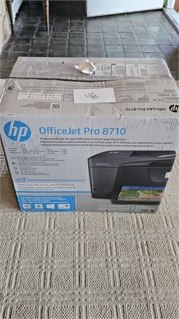 HP Office Jet Pro 8710 In Box