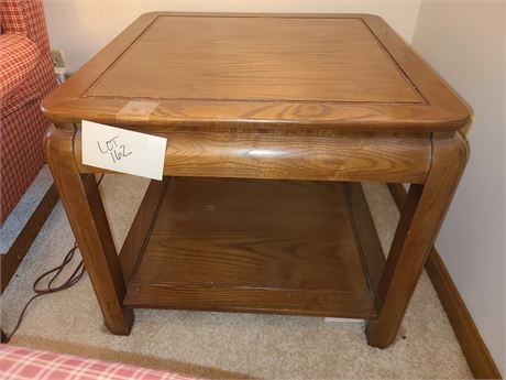 Wood Side Table