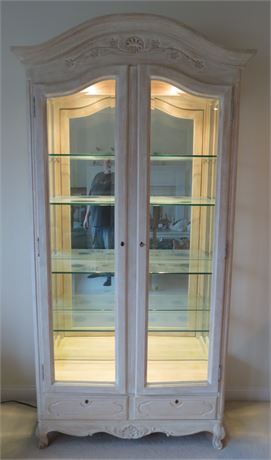 Lighted Curio Cabinet