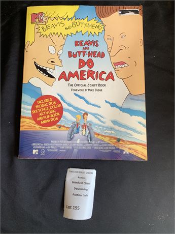 Beavis & Butthead Do America Book