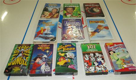 Assorted Disney VHS Movies