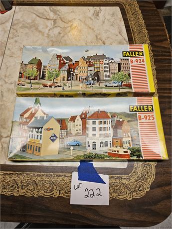 Faller B-924 & B-925 HO Building Sets