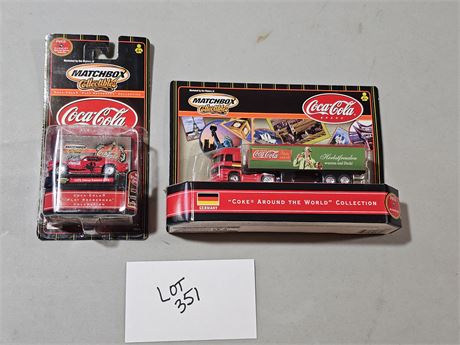 Matchbox Collectibles Coca-Cola Car & Semi-Truck NEW IN PACK