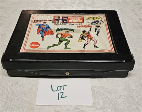 Vintage 1973 Mego Item 1331 "World's Greatest Heros" Action Figure Carry Case