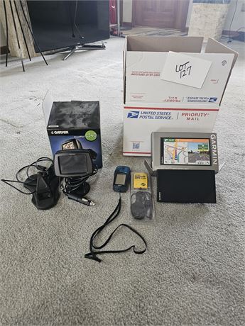 GPS Lot Garmin Mixed GPS Units