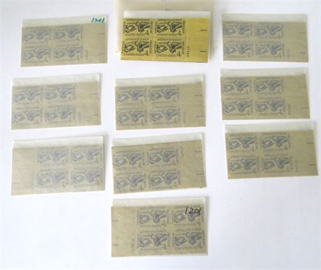 1962 4 Cent National Apprenticeship Program Stamps