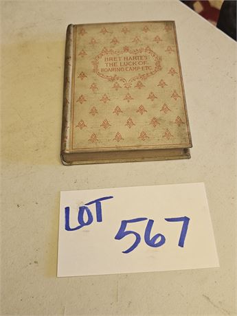 1894 Bret Harte "The Luck of Roaring Camp" Book