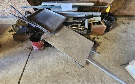 Large Lot Of Mixed Scrap Metal