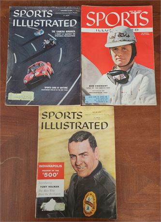Sports Illustrated 1950's Racing Magazines
