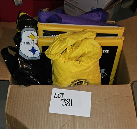 Pittsburgh Steelers Seat Cushions, Dolls & More