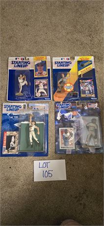 Vintage Starting Lineup Baseball Figurines