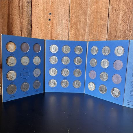 Kennedy Half Dollar Book of Coins 1964-1983