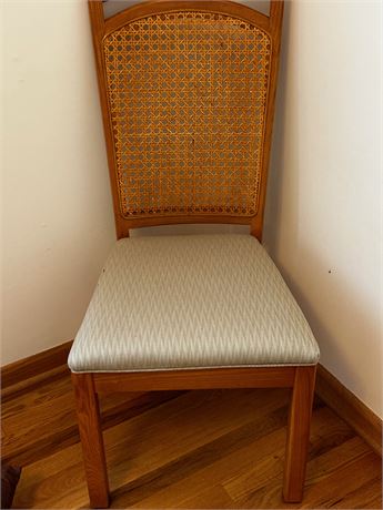 Cane Back Dining Room Chair