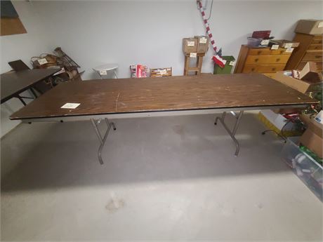 Wood Banquet Table