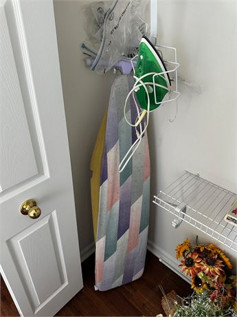 Iron and Ironing Board