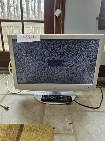 GPX Model TD2420W White 24" Color TV