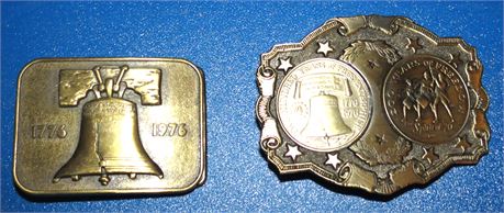 Bicentennial Belt Buckles