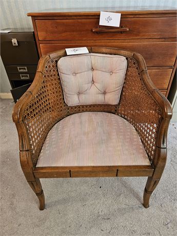 Wood & Cane Side Chair