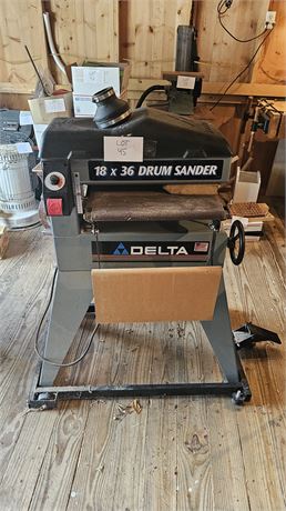 Delta 18"x36" Drum Sander