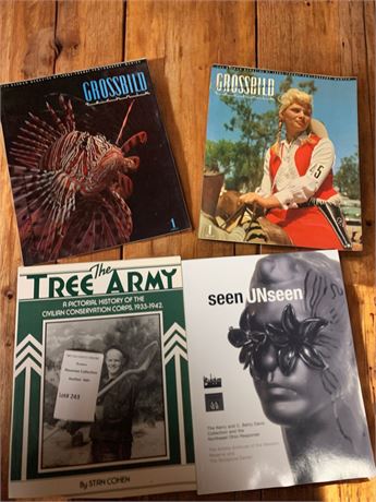 Book Lot - Tree Army, Seen/Unseen Artist Archives, Grossbild Magazine Germany