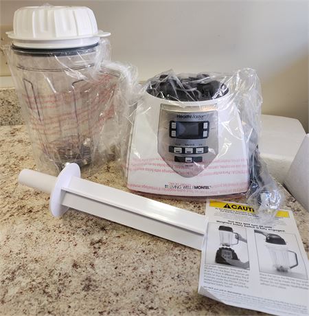 *NIB* Living Well Montel Healthmaster Elite Blender