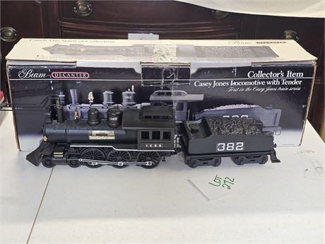 Beam Decanter Casey Jones Locomotive