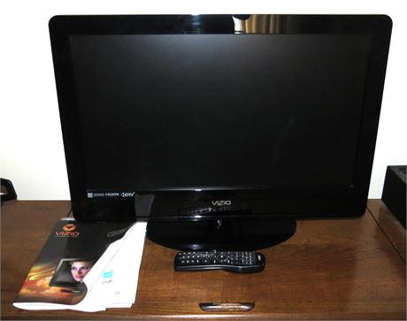 Vizio 26" TV With Remote