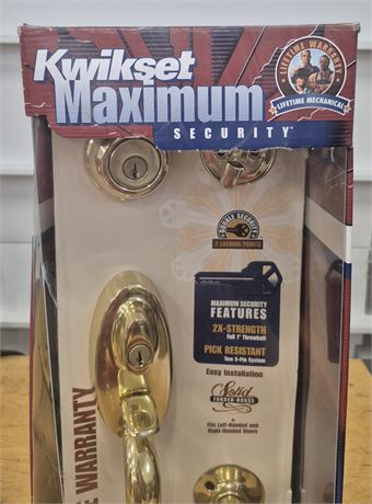 Kwikset Maximum Security Locks
