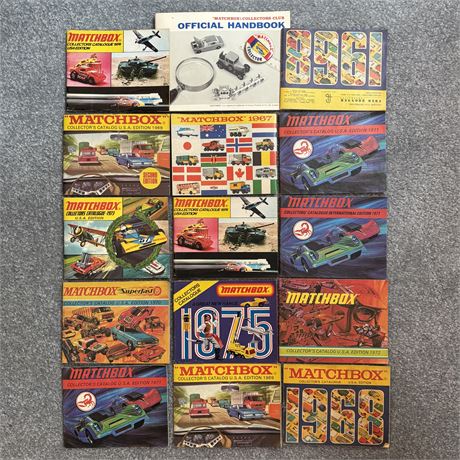 Lesney Matchbox Collector’s Catalogs & Collector Pin