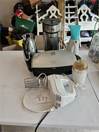 Small Appliance Cleanout: Foreman/Hamiliton Beach/Black&Decker + More